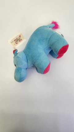 Hipopotamo de peluche celeste - comprar online