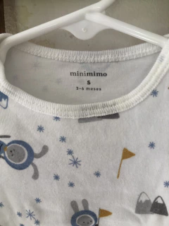Body ML blanco con conejos. MIMO. 3 meses. - comprar online