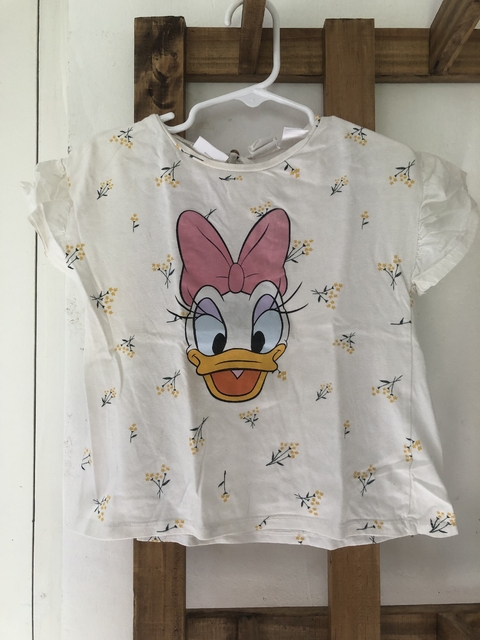 Outlet- Remera MC Daisy. ZARA. 2/3 años.
