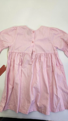 2A | NUEVO - Vestido rosa con lazo dorado - 2 años - comprar online
