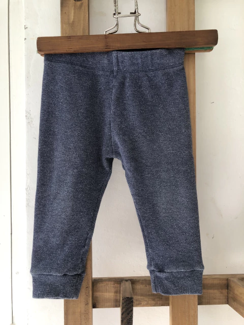 Pantalón algodon azul. CHERKY. 1 año.