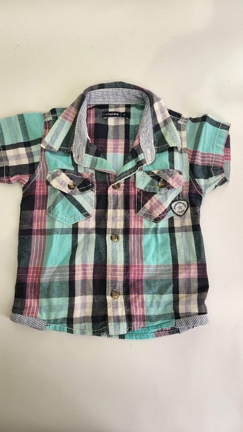 9/12M | Camisa manga corta Mimo - 9 a 12 meses