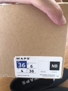 Zapatos negros WAPS. Talle 36. - tienda online