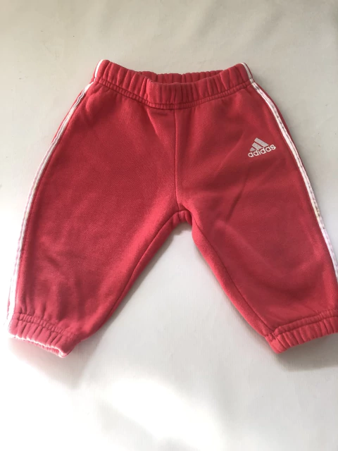 6M | Pantalón jogging fucsia. ADIDAS. 6 meses.