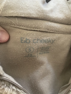 3M | Buzo peludito con cierre y capucha con orejitas. CHEEKY. 3 meses. en internet