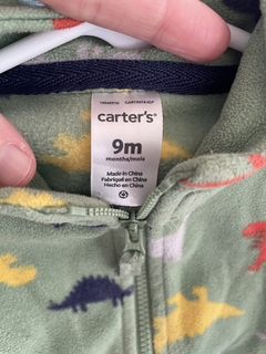 Chaleco verde con dinos colores. CARTERS. 9 meses. - comprar online