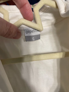 6A | Chaleco blanco con lunares plateado. GEPETTO. 6 años. - comprar online