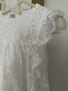 4A | Outlet- Vestido blanco, forrado adentro. MIMO. 4 años. - comprar online