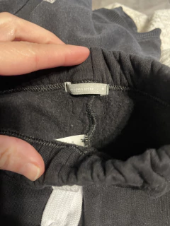 Pantalón jogging negro frizado. MIMO. 6 meses. - comprar online