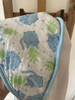 RN | Toalla con capucha bebé. GRISINO. en internet