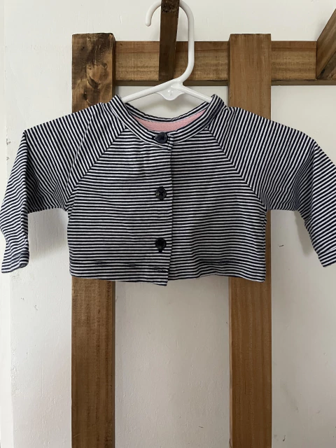 3M | Saquito algodón a rayas. CARTERS. 3 meses.