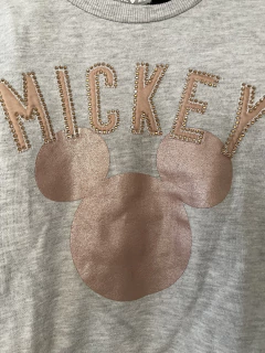 7/8A | Buzo gris con Mickey con brillos. Primark/ Disney. 7/8 años. - comprar online