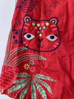 3M | Blusa roja con bordado y bombachudo. DP am. 3 meses. - comprar online