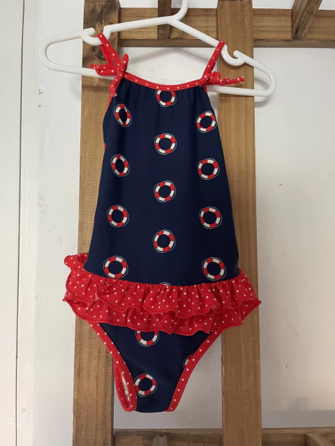 24M | Traje de baño marinero. AKIABARA. 24 meses. La marca tiene talles chicos.