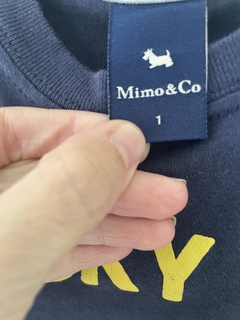 1A | Outlet- Remera ML azul Lucky me. MIMO. 1 año. - comprar online