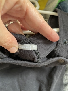 Enterito de algodón negro. MIMO. 9 meses. - comprar online