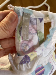 9M | Body algodón sin mangas pajaritos. MIMO. 9 meses. en internet