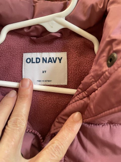 Chaleco rosa con polar adentro. OLD NAVY. 2 años. - comprar online