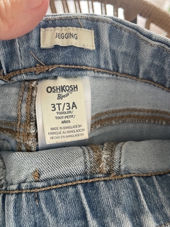 Pantalón jegging celeste. OHKOSH. 3 años. - comprar online