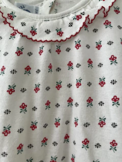 3M | Pijama algodón flores entero. PETIT BATEAU. 3 meses. - comprar online