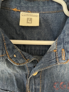 4A | Camisa de jean ML suave. CONIGLIO. 4 años. - comprar online