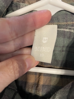 10A | Camisa a cuadros franela. MIMO. 10 años. - comprar online
