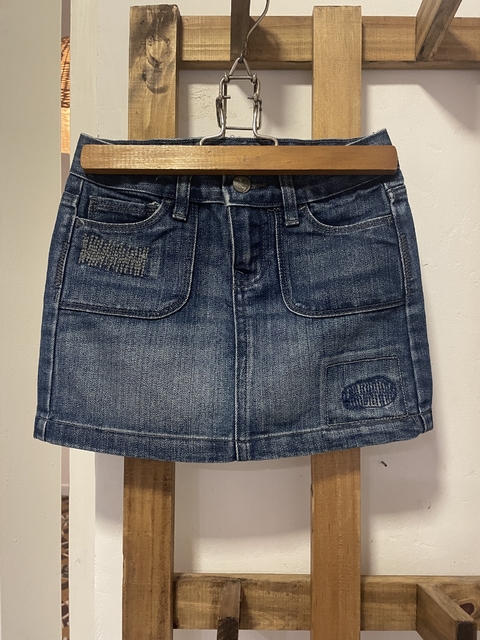 6/7A | Mini de jean. Old Navy. 6/7 años. Tiene elástico regulable.