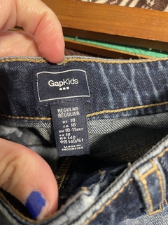 10A | Pollera de Jean azul con estrellas. GAP. 10 años. - comprar online
