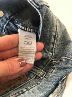 Pollera de jean COMO QUIERES talle 36. - comprar online