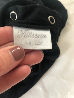 3/6M | Body Patisserie negro MC 3/6 Meses. - comprar online