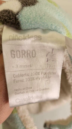 3M | Gorro. 3 meses. Niño Ideas. - comprar online