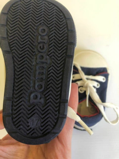 T17 | Zapas azules PAMPERO. Talle 17. - comprar online