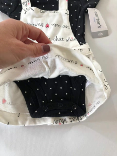 3M | NUEVO - Set Carter's remera y jardinero 3 meses. - Lo Canto • Moda Circular