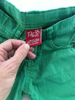 12/18M | Jean verde GRISINO. 12/18 meses. - comprar online