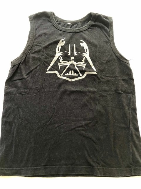 12A | ALE- Outlet. Remera musculosa negra Star Wars. Talle 12.