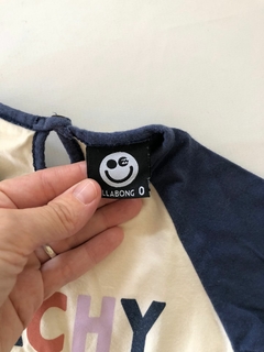 1A | Remera ML amarilla azul. BILLABONG. 1 año. - comprar online