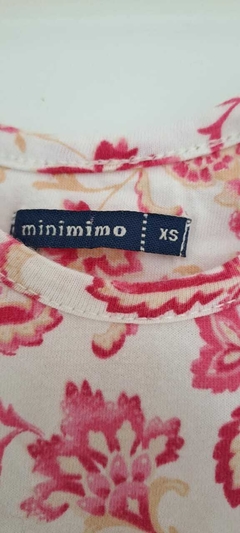 Vestido con flores rojas. MIMO. 1/3 meses. - comprar online