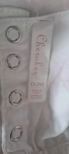 0/3M | Vestido blanco. CHEROKEE. 0/3 meses. - comprar online