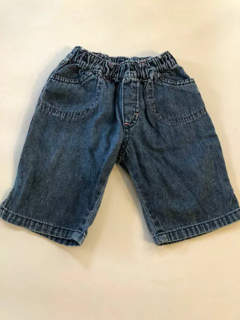 2A | Bermuda jean con detalle rosa. BIMBI. 2 años.