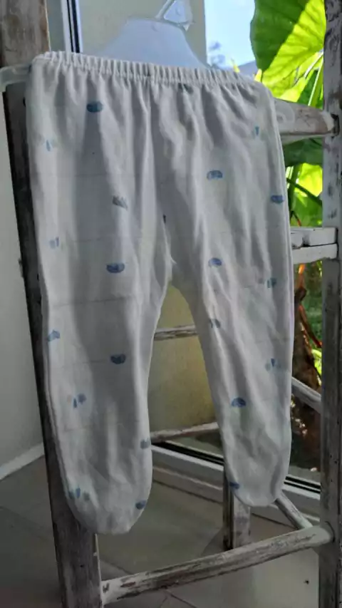 RN | Pantalón pijama algodón c autitos. Talle 0