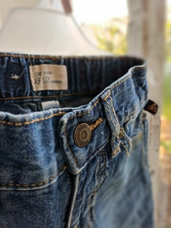 6/12M | Jean azul c elástico atrás - GAP - Talle 6 a 12 meses - comprar online