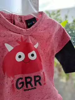 RN | Body ML rojo y negro - OWOKO - Talle RN en internet