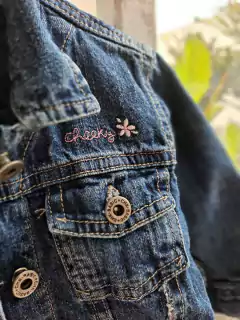 9/12M | Campera de jean azul - CHEEKY - Talle M (9 a 12 meses) en internet