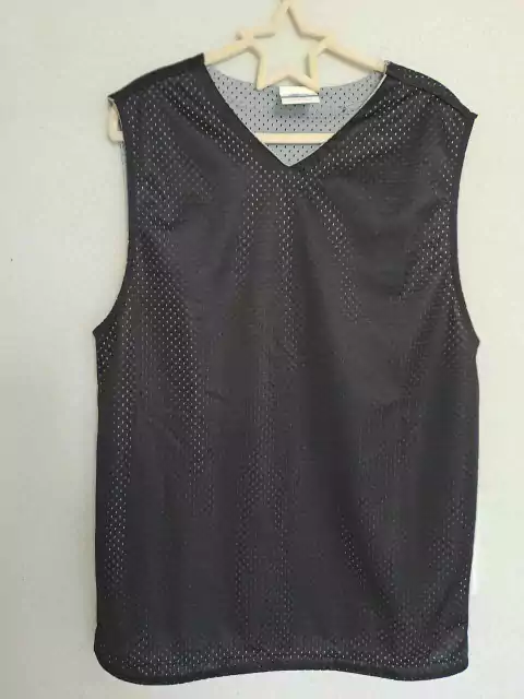 10/12A | ALE - Remera SM deprtiva negra dry fit - Talle L (10-12 años)