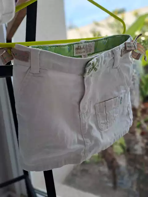 4A | OUTLET -Pollera de jean c short crudo . OSHKOSH - Talle 4 años