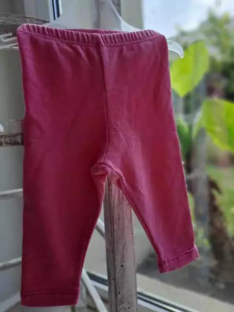 1/3M | Pantalón de algodón rosa - GRISINO - Talle 1 a 3 meses