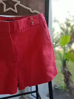 Short de vestir rojo - ZARA - Talle XS en internet