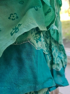 12M | Vestido con capas en verde agua - CHEEKY - Talle XL. 12 meses. - comprar online