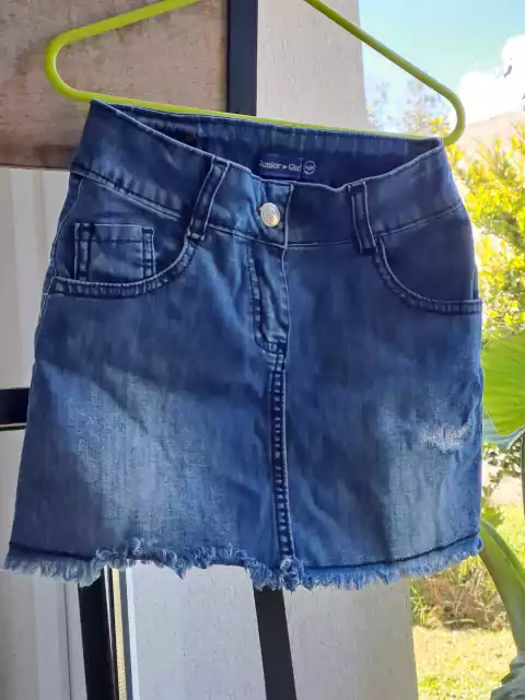 4A | Pollera de jean semielastizada - ADVANCED - Talle 4 años