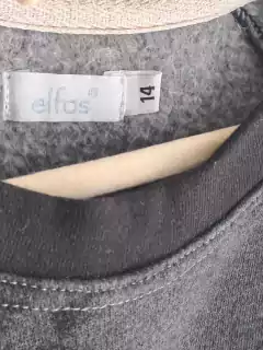 14A | Buzo azul grisaceo camuflado - ELFOS - Talle 14 años en internet